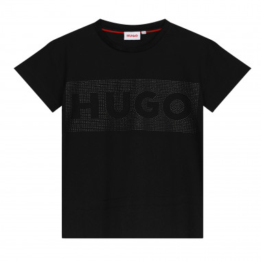 T-shirt de manga curta HUGO para RAPARIGA