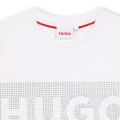 T-shirt à manches courtes HUGO pour FILLE
