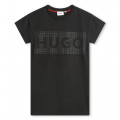 Vestido de manga curta HUGO para RAPARIGA
