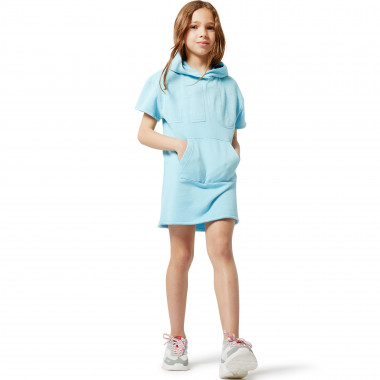 Vestido com capuz HUGO para RAPARIGA