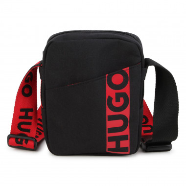 Canvas messenger bag HUGO for UNISEX
