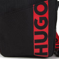 Canvas messenger bag HUGO for UNISEX