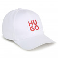 Gorra de algodón estampada HUGO para UNISEXO
