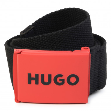 Belt with rubber buckle HUGO for BOY