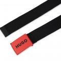 Belt with rubber buckle HUGO for BOY
