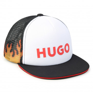 Verstellbare Kappe mit Logo HUGO Für JUNGE