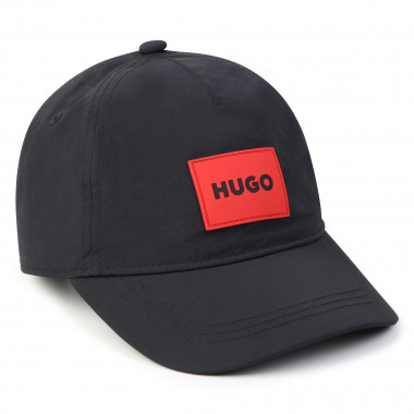 Cotton cap with logo HUGO for BOY