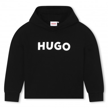 Sweatshirt com capuz HUGO para RAPARIGA