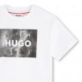 T-shirt met korte mouwen HUGO Voor