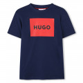 Camiseta de manga corta HUGO para NIÑO