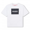 T-shirt à manches courtes HUGO pour GARCON