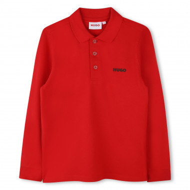Long-sleeved polo shirt HUGO for BOY