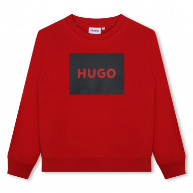 Sweat-shirt molletonné HUGO pour GARCON