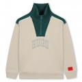 Half-zip collar sweatshirt HUGO for BOY