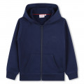 Hooded jogging cardigan HUGO for BOY