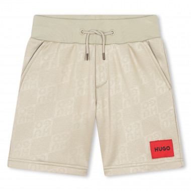 Gemusterte Sweatshorts HUGO Für JUNGE