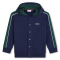 Hooded jogging cardigan HUGO for BOY