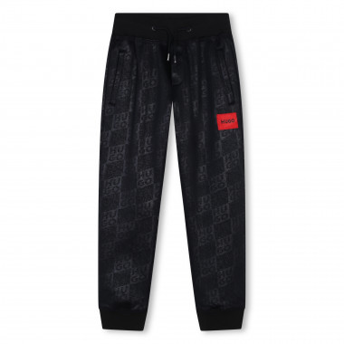 Pantalon de jogging molletonné HUGO pour GARCON