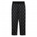 Technical fleece joggers HUGO for BOY