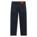 Straight cotton 5-pocket jeans HUGO for BOY