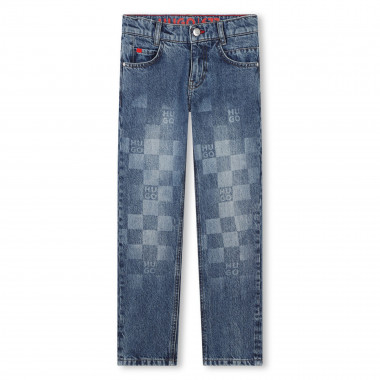 Straight-leg five pocket jeans HUGO for BOY