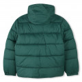 Zip-up water-repellent parka HUGO for BOY