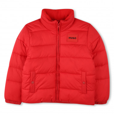 Zip-up water-repellent parka HUGO for BOY