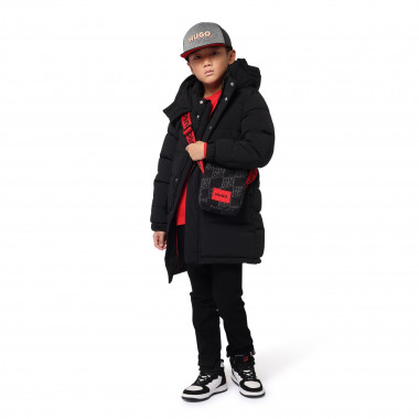 Long hooded parka HUGO for BOY