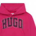 Sweatshirt aus Molton HUGO Für MÄDCHEN