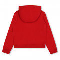 Zip-up hooded sweatshirt HUGO for GIRL