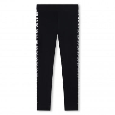 Legging met glanzende logo's HUGO Voor