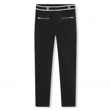 Slim-fit jeans with logo waist HUGO for GIRL