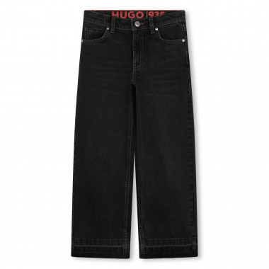 Weite Jeans mit Used Look HUGO Für MÄDCHEN