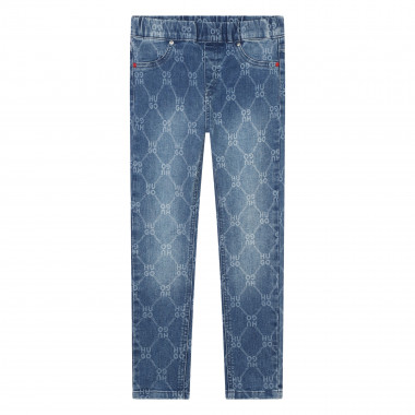 Aansluitende jeans met print HUGO Voor