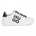 Sneakers stringate in pelle HUGO Per RAGAZZO