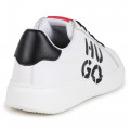 Leren sneakers met veters HUGO Voor