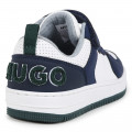 Lace-up hook-and-loop trainers HUGO for BOY