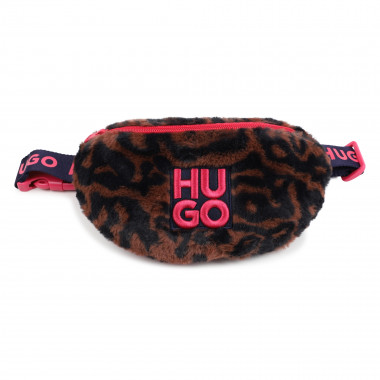 Fleece heuptasje met print HUGO Voor