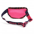 Printed fleece belt bag HUGO for GIRL