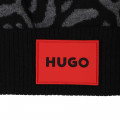 Gorro de punto y jacquard HUGO para NIÑA