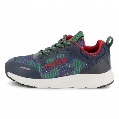Bedruckte Schnürsneaker HUGO Für JUNGE