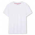 Short-sleeved cotton T-shirt HUGO for BOY