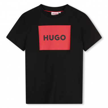 T-shirt coton manches courtes HUGO pour GARCON