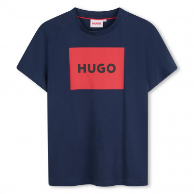 T-shirt coton manches courtes HUGO pour GARCON