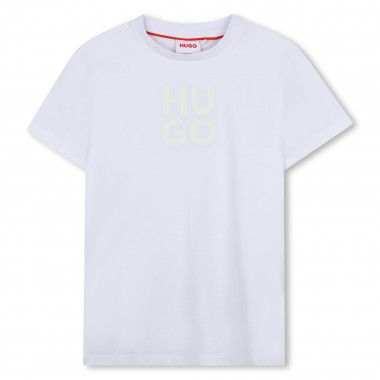 T-shirt manches courtes coton HUGO pour GARCON