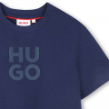 Short-sleeved cotton T-shirt HUGO for BOY