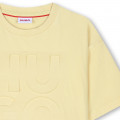 Faded cotton T-shirt HUGO for BOY