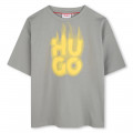 T-shirt manches courtes HUGO pour GARCON