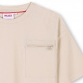 T-Shirt mit Brusttasche HUGO Für JUNGE