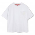 Kurzarm-T-Shirt aus Baumwolle HUGO Für JUNGE